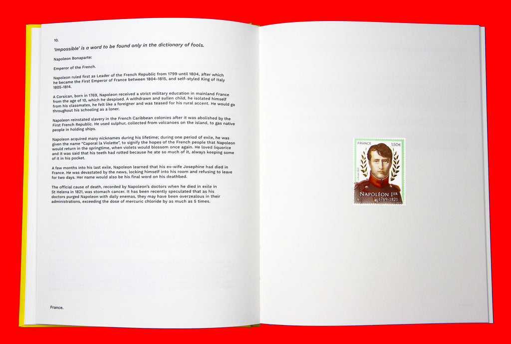 Dictator Postage Stamps-Napoleon Bonaparte stamp - cultural traffic shop