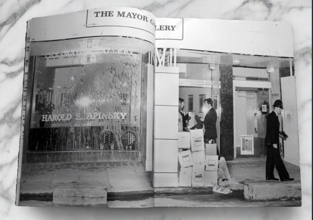 The Mayor Gallery windows | cultural traffic shop